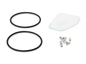 Silicone seal kit and screws for motorcycle engine or parts refurbishment.