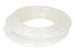 Flexible translucent tubing for motorcycle fuel systems and accessories.