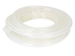 Flexible translucent tubing for motorcycle fuel systems and accessories.