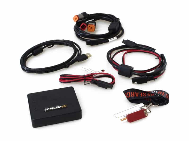 Cables and electronic accessories for Revelry Motorcycles, including wiring harnesses and security passes.