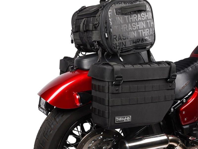 Roof racks motorcycle luggage for Revelry Motorcycles powered adventure rides in Australia.