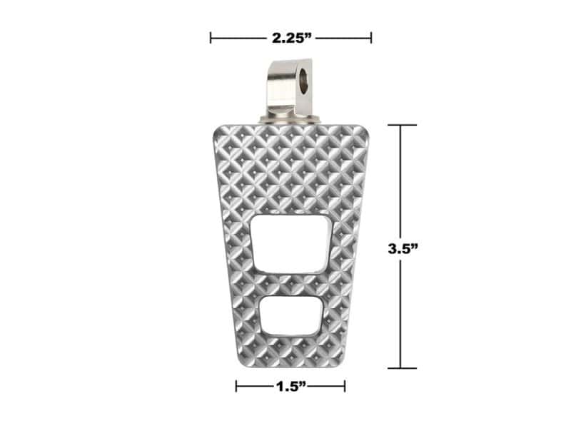 Aluminium motorcycle bottle opener with textured surface, perfect for Revelry Motorcycles fans.