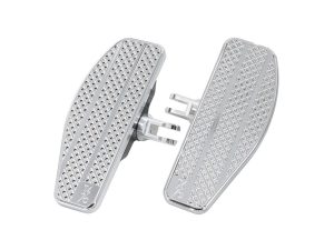 Aluminium motorcycle foot pegs for Harley Davidson, high-quality aftermarket part.