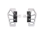 High-performance motorcycle footpegs for Revelry Motorcycles, durable aluminium construction.
