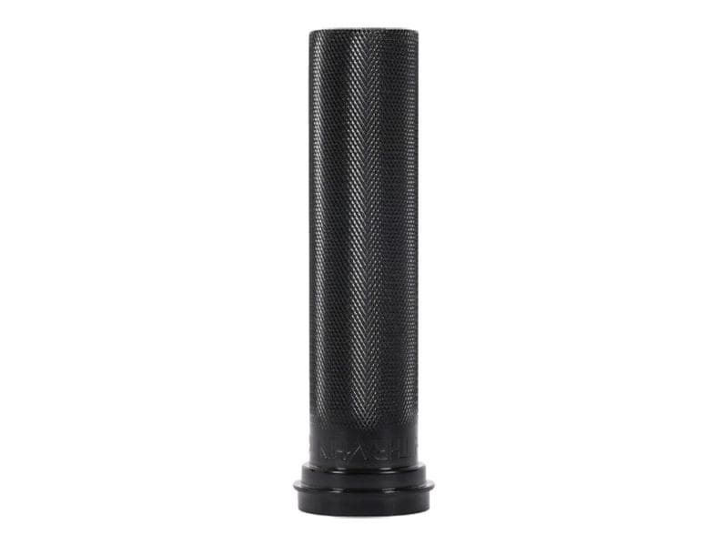 Premium motorcycle handlebar grip with textured rubber surface for Revelry Motorcycles.