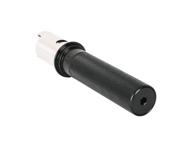 Thrashin Billet Throttle Sleeve. Fits CVO Touring 2023up Black motorcycle clutch lever grip for Revelry Motorcycles Australian bike enthusiasts.