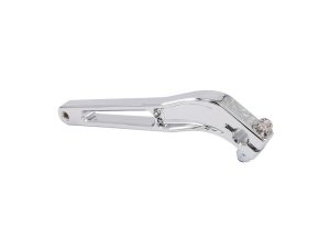 Lightweight chrome motorcycle kickstand for Revelry Motorcycles, durable and stylish.