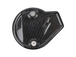 Lightweight carbon fibre motorcycle fuel cap by Revelry Motorcycles.