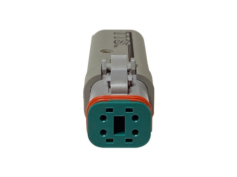 Industrial electrical plug suitable for motorcycle charging and accessories.