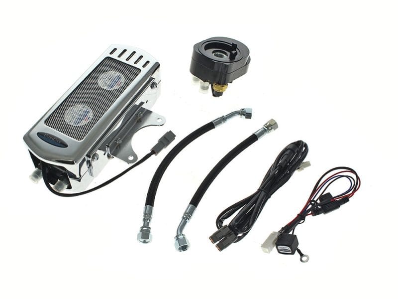 High-performance motorcycle boost control module with accessories for Revelry Motorcycles.