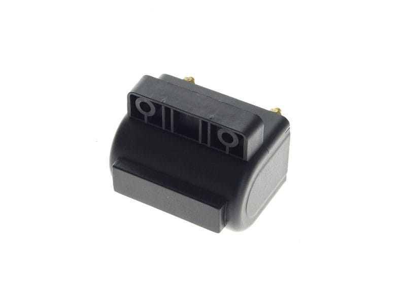 Ignition Coil - Black. Fits Big Twin 1983-1999 & Sportster 1983-2003 Replacement motorcycle ECU connector for Revelry Motorcycles, durable and high quality.