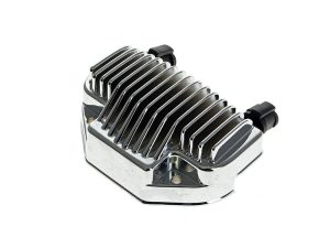Aluminium motorcycle engine heat sink for cooling and performance enhancement.