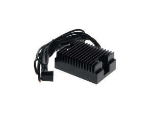 High-performance motorcycle voltage regulator rectifier for Revelry Motorcycles.