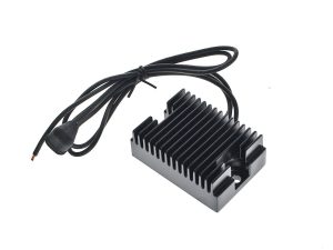 High-quality motorcycle voltage regulator for Revelry Motorcycles and custom bikes.