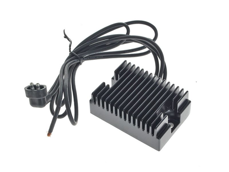 Regulator - Black. Fits Softail 1989-1999 Dust ignition coil for motorcycle electrical systems, high-performance ignition parts.