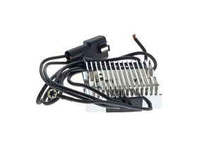 Thermal control module for motorcycle engine cooling systems.
