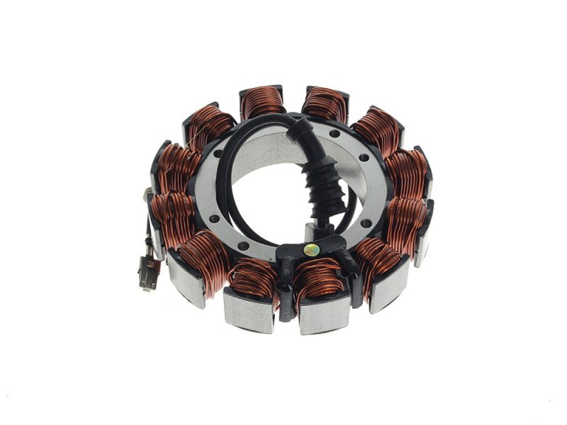 Stator. Fits Touring 1999-2001 High-performance motorcycle stator coil for Revelry Motorcycles and custom builds.
