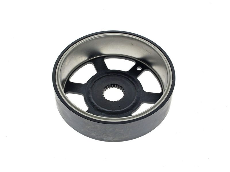 High-quality motorcycle pulley for Revelry Motorcycles, durable and precision-engineered.