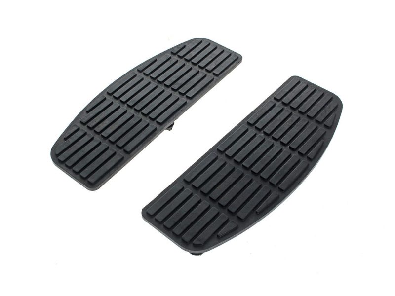 Rubber motorcycle footpeg pads for Revelry Motorcycles, durable anti-slip design.