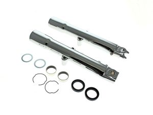 Fork Sliders - Chrome. Fits FL Softail 1986-1999