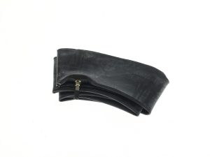 Inner tube for motorcycle tyres, black rubber, presta valve, compatible with Revelry Motorcycles.