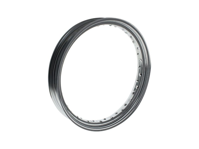 High-performance motorcycle wheel rim for Revelry Motorcycles, durable and lightweight.