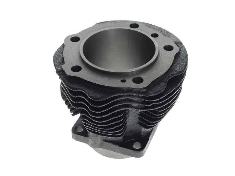 Front Cylinder - Black. Fits Panhead 1948-1965 High-performance motorcycle engine cylinder for Revelry Motorcycles in Australia.