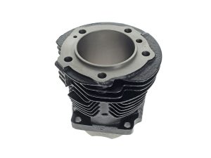 High-performance motorcycle engine cylinder for Revelry Motorcycles.