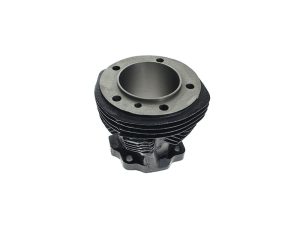 High-performance motorcycle cylinder for Revelry Motorcycles racing and custom builds.