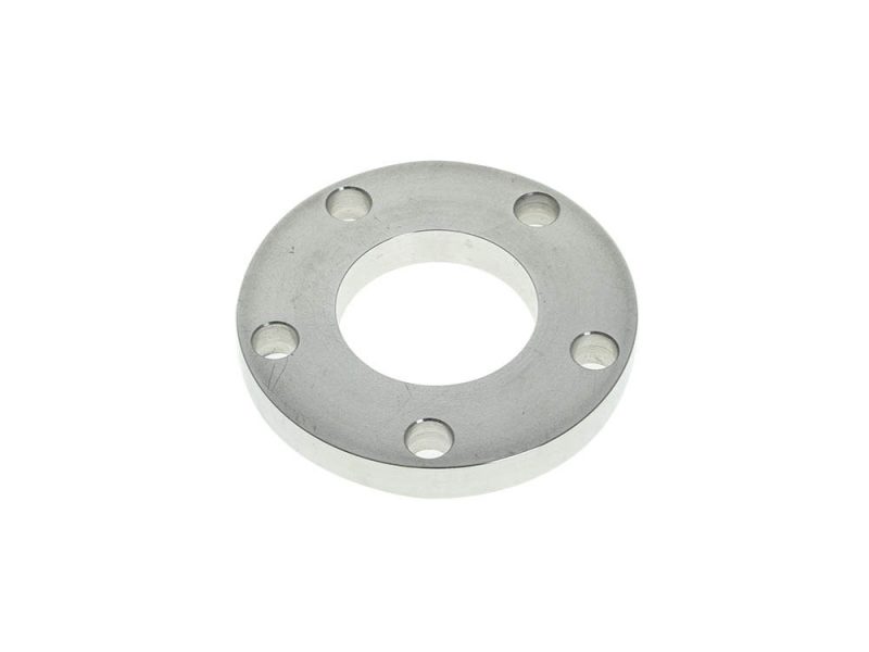 Heavy-duty motorcycle wheel spacer for Revelry Motorcycles, durable aluminium bike part.