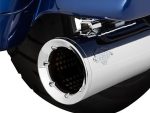High-performance motorcycle exhaust system from Revelry Motorcycles.