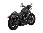 Harley-Davidson black motorcycle with sleek design, ideal for motorcycle enthusiasts in Australia.