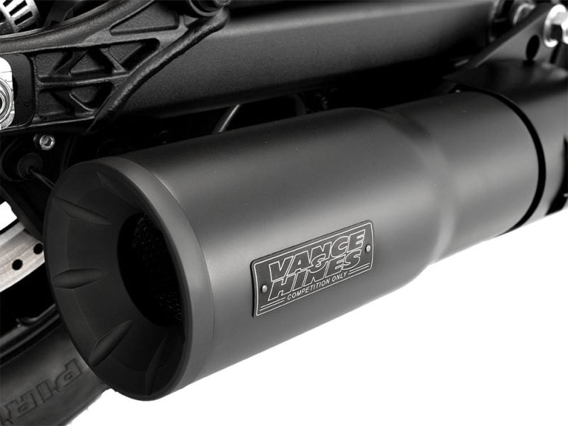 Vance & Hines motorcycle exhaust for enhanced performance and sound.