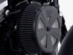 High-performance motorcycle air filter for Revelry Motorcycles, AU-assembled custom bike parts.