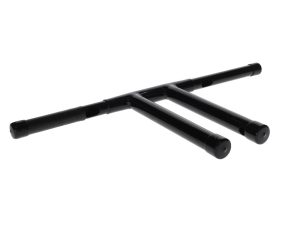 10in. x 1-1/4in. Chubby Flatline T-Bar Handlebar - Gloss Black.