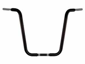 18in. x 1-1/4in. Chubby Ape Hanger Handlebar - Gloss Black.