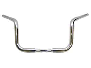 8-1/2in. x 1-1/4in. Chubby Bagger Low Pull Back Handlebar - Chrome. Fits Ultra Models 1996up and Street Glide 1996-2023