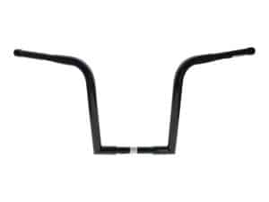 E-bike handlebar accessory for Revelry Motorcycles, durable black steel construction for optimal control.