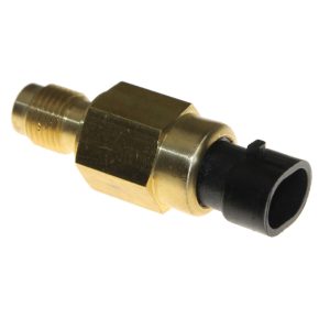 Steel motorcycle fuel sensor, brass fitting, for reliable fuel gauge performance.