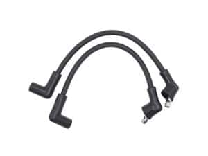 High-performance motorcycle spark plug leads for Revelry Motorcycles.