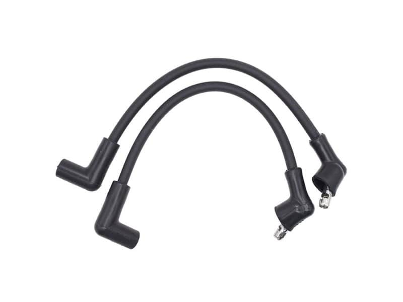 High-performance motorcycle spark plug leads for Revelry Motorcycles.