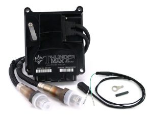Thunder Max EFI module for motorcycle tuning and performance enhancement.
