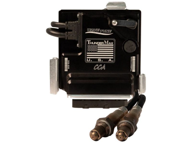 ThunderMax with AutoTune. Fits Softail 2025up High-performance motorcycle ignition module with dual spark plugs for Revelry Motorcycles.