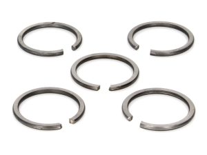 Heavy-duty motorcycle circlips for engine maintenance and repair.