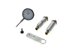 High-precision motorcycle fuel injectors and fuel pressure gauge for Revelry Motorcycles.